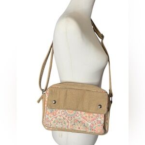 Donna Sharp Allison Boho Chic Hipster Crossbody Bag